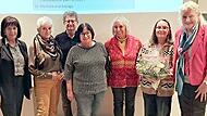 Sie „wuppen“ die Seniorengemeinschaft Lichtenfels; das SGL Vorstandsteam mit Referentin Karin Schubert, (von links): Regina Lorenz, Brigitte Raab, Alfred Scherbel, Edda Lindner, Monika Faber, Karin Schubert und Dr. Sigrid Christeiner.