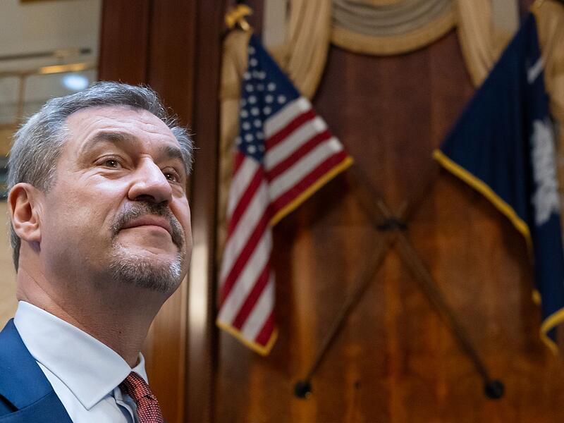 Bayerns Ministerpräsident Söder in den USA Bayerns Ministerpräsident Söder in den USA