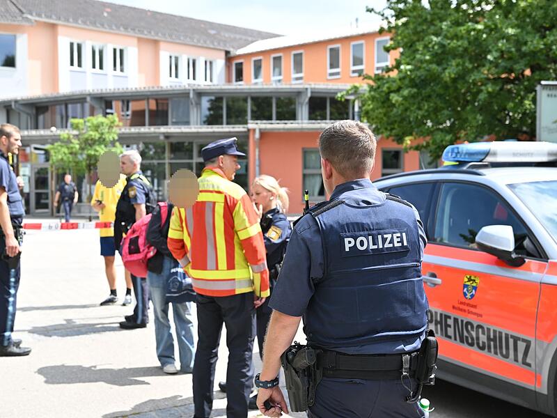 Festnahme und Verletzte an Gymnasium in Schongau Festnahme und Verletzte an Gymnasium in Schongau