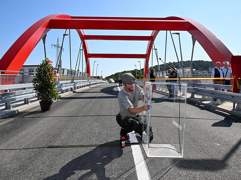 Piastenbrücke Forchheim EröffnungEröffnung Piastenbrücke