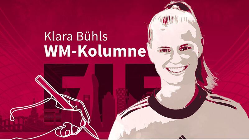 Klara B&uuml;hl ist deutsche Nationalspielerin und spielt f&uuml;r den FC Bayern M&uuml;nchen. F&uuml;r diese Zeitung begleitet die geb&uuml;rtige Ha&szlig;furterin  die Fu&szlig;ball-WM in Katar.