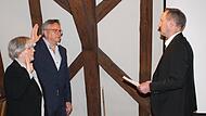 Vereidigung Sabine Weinbeer und Norbert Hartmann, Oberaurach