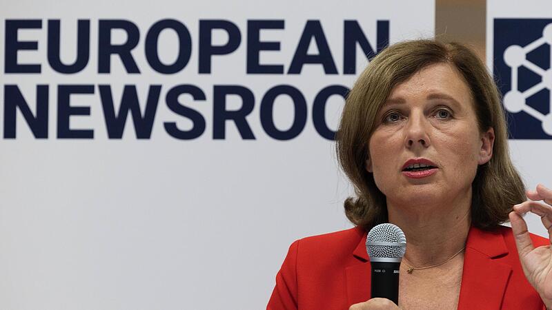 Vera Jourova, EU-Kommissarin f&uuml;r Kommissarin f&uuml;r &bdquo;Werte und Transparenz&ldquo;