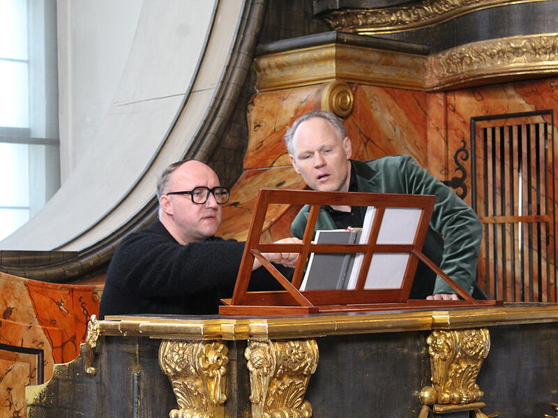 Malte M&uuml;ller, Fernsehaufnahmen Kloster Banz