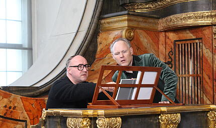 Malte M&uuml;ller, Fernsehaufnahmen Kloster Banz
