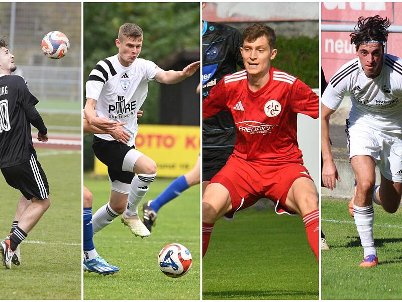 Vier Neuzugänge für den SC Sylvia Ebersdorf für das Landesliga-Abenteuer (von links): Valentin Rom, Tobias Biemann, Felix Lausch und Loris Simone Vier Neuzugänge für den SC Sylvia Ebersdorf für das Landesliga-Abenteuer (von links): Valentin Rom, Tobias Biemann, Felix Lausch und Loris Simone