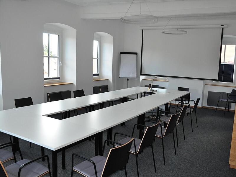 Das alte Rathaus in Burgpreppach wurde zum modernen Bürgerhaus saniert
