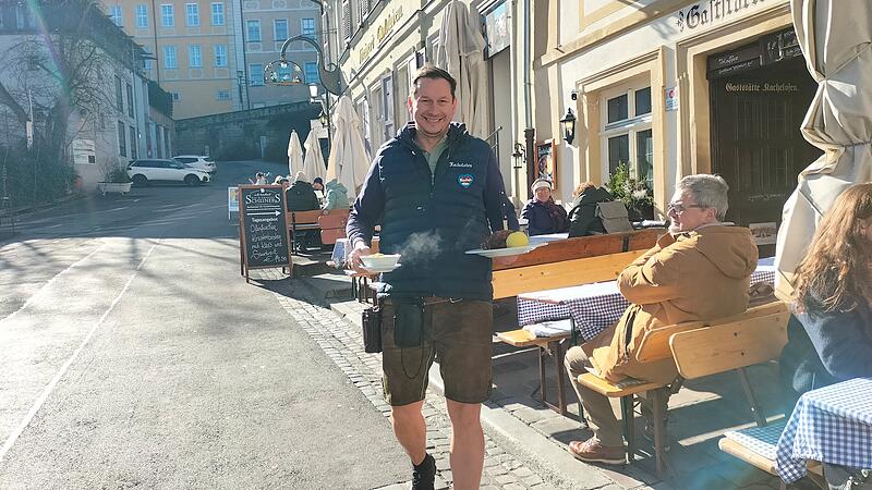 Kachelofen-Wirt Sebastian Linz w&uuml;rde einen Teil der verringerten Mehrwertsteuer &uuml;ber niedrigere Preise an seine G&auml;ste weiterreichen.