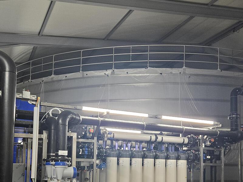 Neuer Hochbehälter bei Kützberg fasst 5000 Kubikmeter