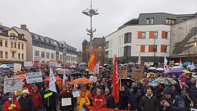 Demo gegen Rechts in Sonneberg Demo gegen Rechts in Sonneberg
