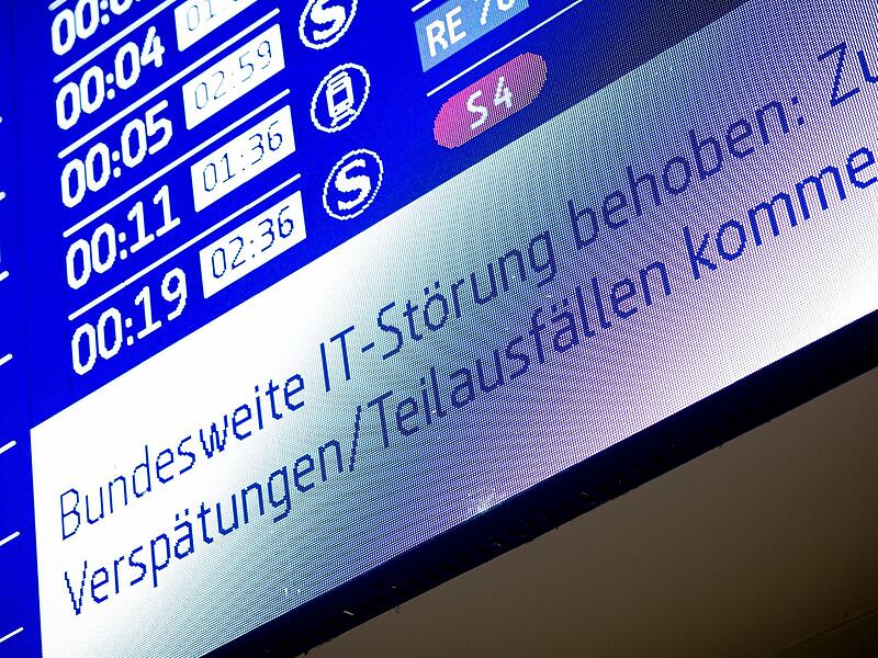 Funkstörung bundesweit bei Bahnverkehr Funkstörung bundesweit bei Bahnverkehr