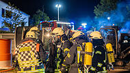 Brandanschlag in Rattelsdorf auf Baufirma Brandanschlag in Rattelsdorf auf Baufirma