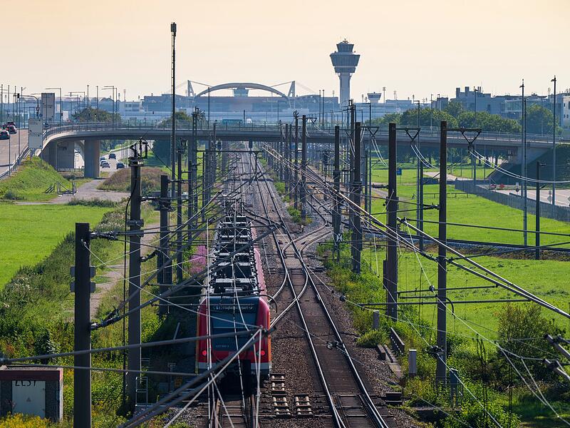 S-Bahn zum Flughafen M&uuml;nchen