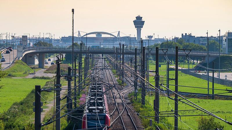 S-Bahn zum Flughafen M&uuml;nchen