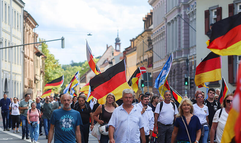 Projekt M1llion demonstriert in Bamberg f&uuml;r anderes Deutschland