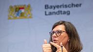 Landtagspräsidentin Ilse Aigner hat  schon häufiger Politiker-Kollegen ob ihres Auftretens getadelt.