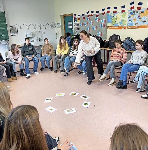 Spielerisch die ersten franz&ouml;sischen Worte lernen.