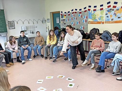 Spielerisch die ersten franz&ouml;sischen Worte lernen.