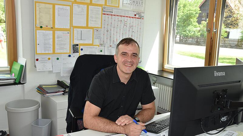Mit Markus Reitz bestimmt ein neuer, guter Geist die Arbeit an der Dreiberg-Schule in Knetzgau.