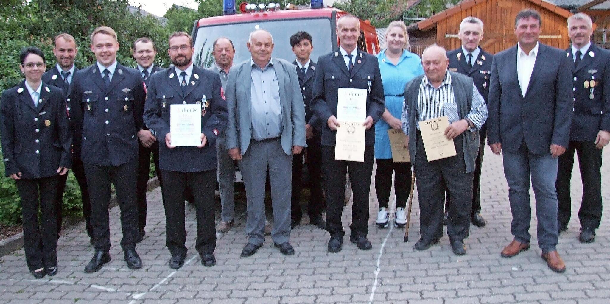 FF Mistelfeld fiebert großem Jubiläum entgegen