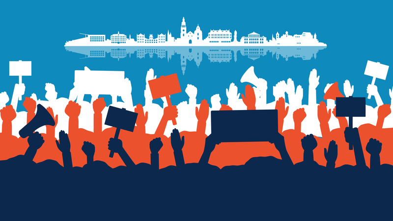 Demo-Wochenende in Coburg