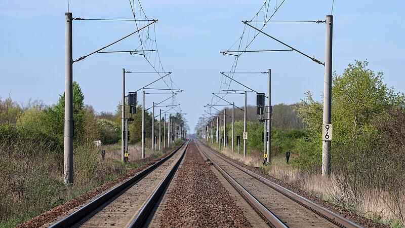 Bahnstrecke bei Leipzig Bahnstrecke bei Leipzig