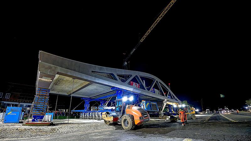 Neue Br&uuml;cke verbindet Staatstra&szlig;e zwischen Hallstadt und BambergNeue Br&uuml;cke zwischen Hallstadt und Bamberg