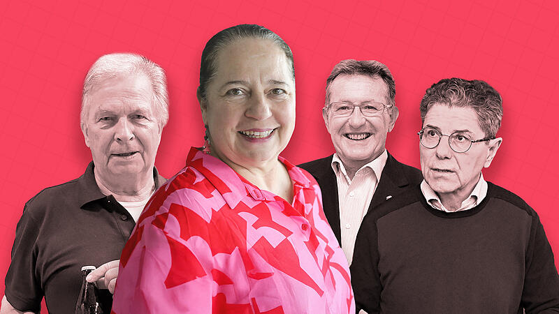 Georg Wörner, Daniela Reinfelder, Peter Röckelein, Harald Reinhard vom Bürgerverein Gaustadt