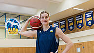 Die Bambergerin Alina Hartmann spielt seit Januar f&uuml;r Alba Berlin.