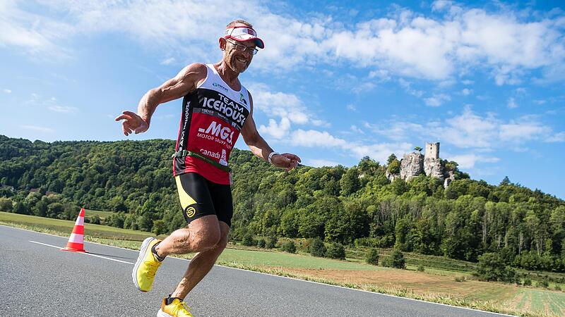 Zum ersten Mal ohne Inline-Skater fand 2022 der Fr&auml;nkische-Schweiz-Marathon statt.Forchheim & Fr&auml;nkische Schweiz