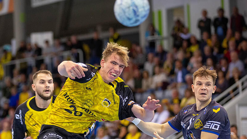 HSC-Juwel Pavels Valkovskis wurde nach dem Spiel vom Balinger Trainer Matthias Flohr gelobt.