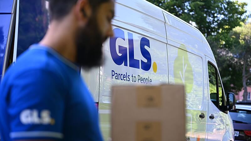 Paketbote von GLS