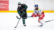 Vincent Jiranek (li.) ist künftig nicht mehr für die Höchstadt Alligators am Puck. Vincent Jiranek (li.) ist künftig nicht mehr für die Höchstadt Alligators am Puck.