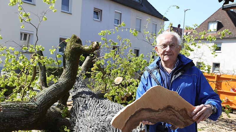 Am Mittwochmorgen beobachteten Wilhelm Schafarczyk und weitere Anwohner, wie ein Spitzahorn und eine Winter-Linde in der Stra&szlig;e Am Lindenanger, unweit des Alten Friedhofs, gef&auml;llt wurden.Forchheim & Fr&auml;nkische Schweiz