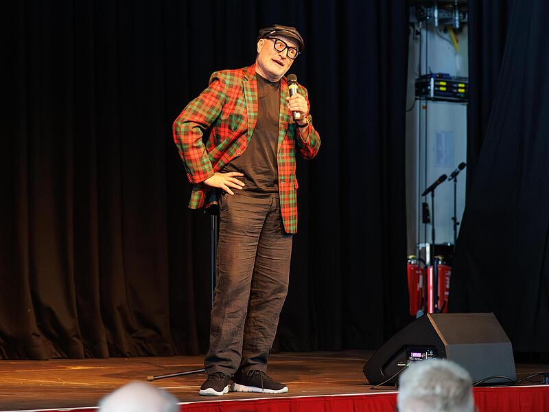 Oliver Tissot in seinem Element.