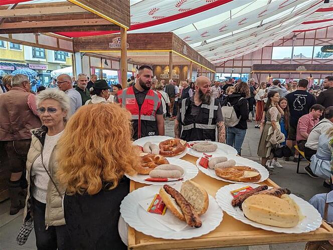 Das Essen zur Festmaß