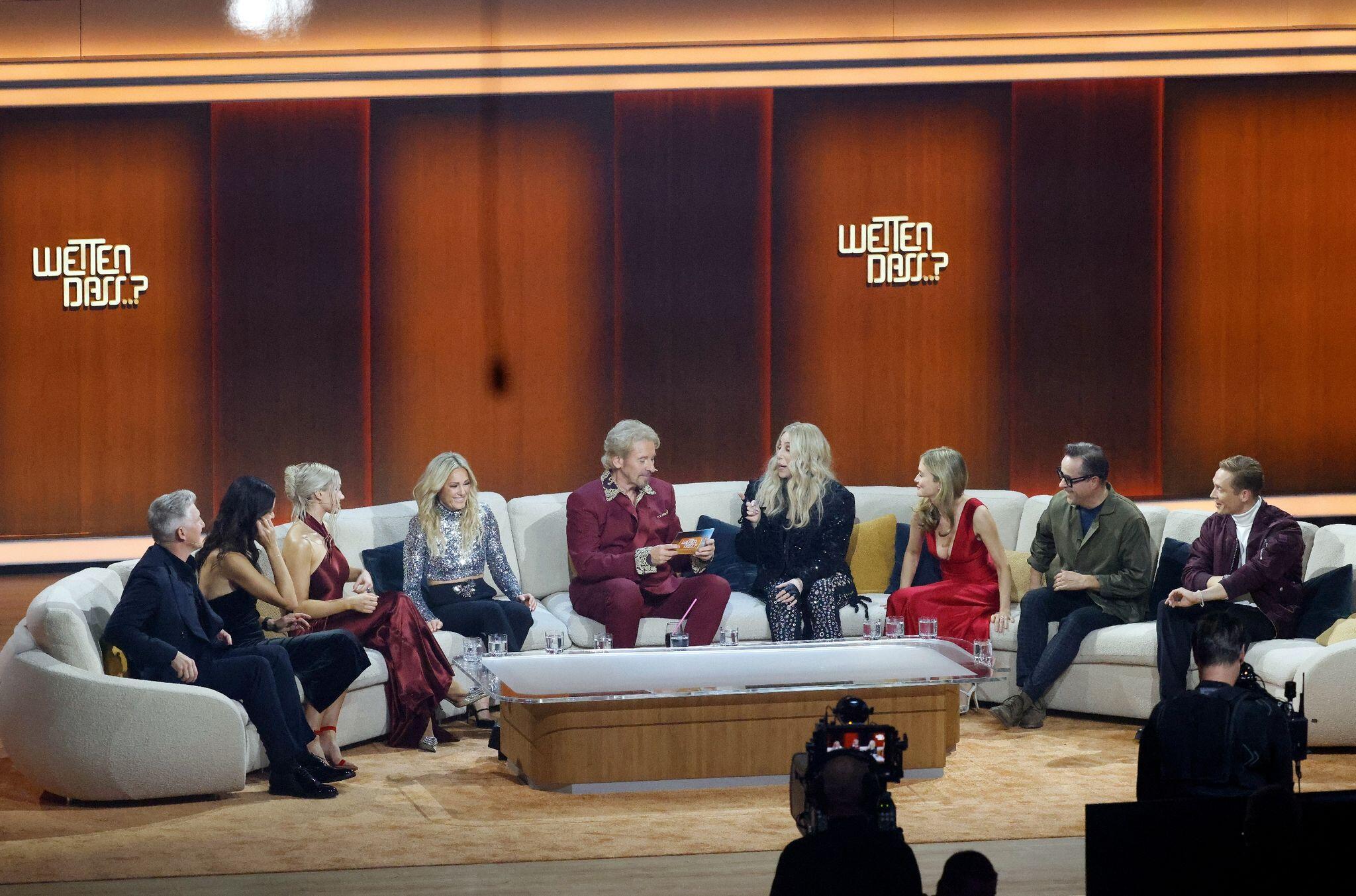 Letzte große Show Gottschalks «Wetten, dass..?»Abschied