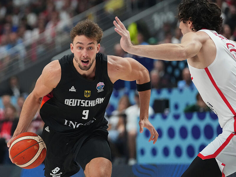 Den Weltmeister- und Europameistertitel gewannen Franz Wagner und die Deutsche Nationalmannschaft in Trikots des chinesischen Ausrüsters Peak. Nun winkt ein Deal mit dem Herzogenauracher Sportartikelhersteller Adidas.