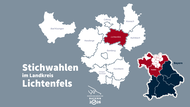 Bei den Kommunalwahlen im Landkreis Lichtenfels kommt es in einigen Gemeinden zu einer Stichwahl um den B&uuml;rgermeisterposten.