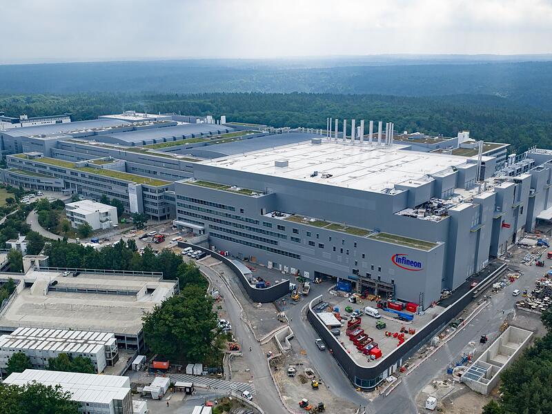 Smart Power Fab von Infineon vor Eröffnung Smart Power Fab von Infineon vor Eröffnung