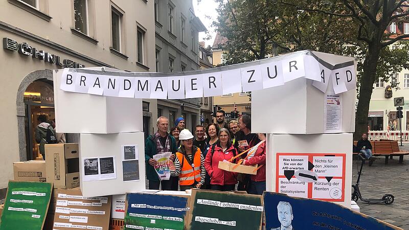 Buntes Bamberg plant vor der Europawahl 2024 wieder einen Stand mit Informationen als Brandmauer gegen rechts Buntes Bamberg plant vor der Europawahl 2024 wieder einen Stand mit Informationen als Brandmauer gegen rechts
