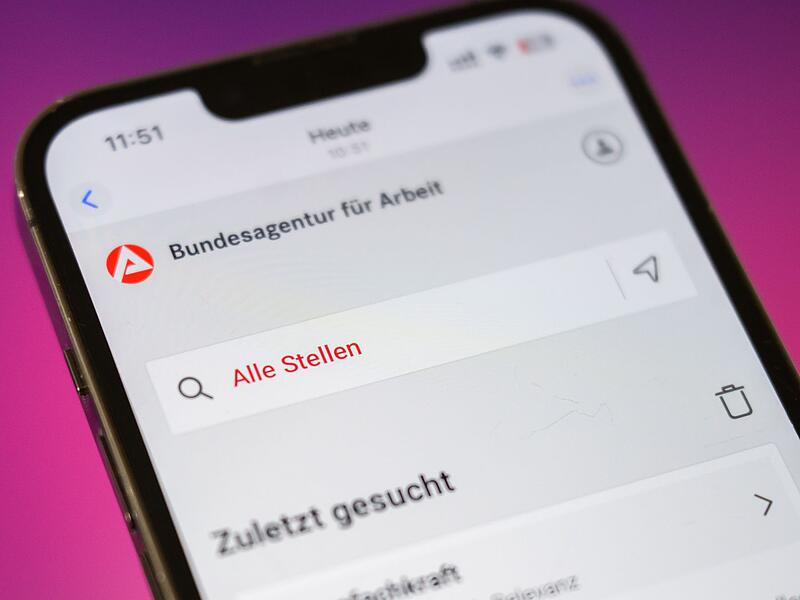 Jobsuche-App der Bundesagentur f&uuml;r Arbeit