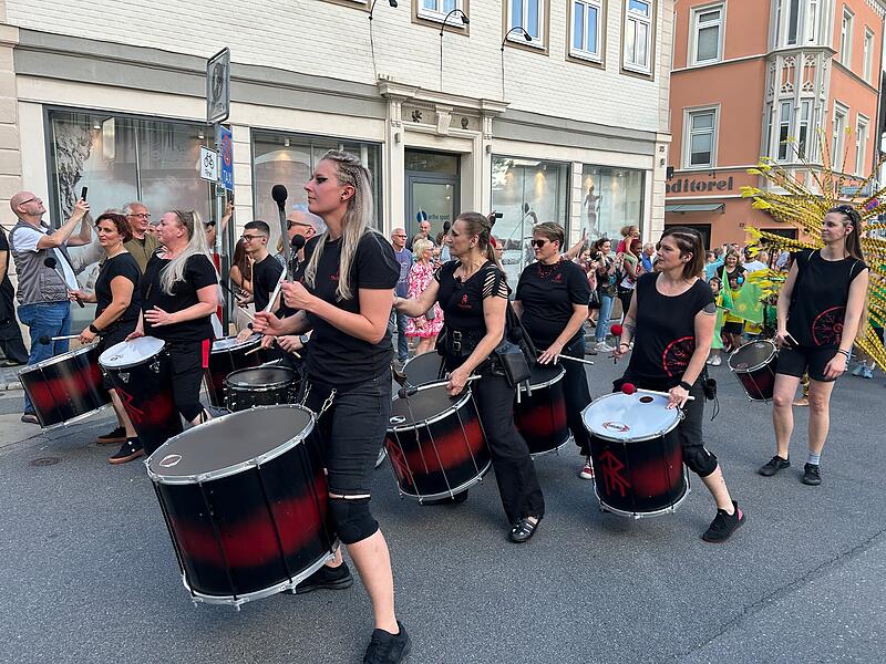 Samba-Festival Coburg 2024 Auftakt