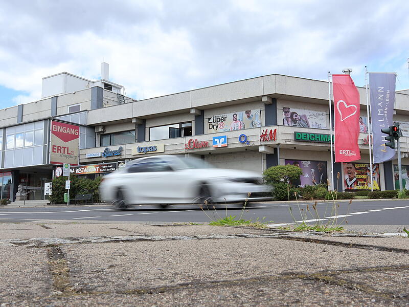 Im Hallstadter Ertl-Zentrum finden sich etwa 70 Gesch&auml;fte.