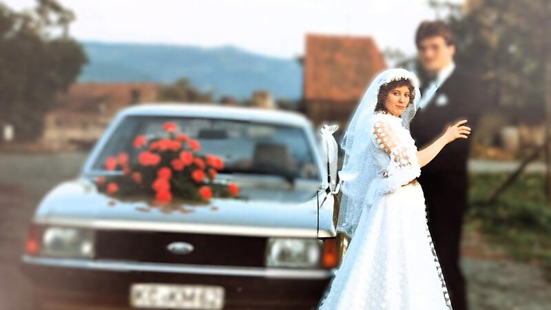 An der Hochzeit auf den Moserhof entführt.