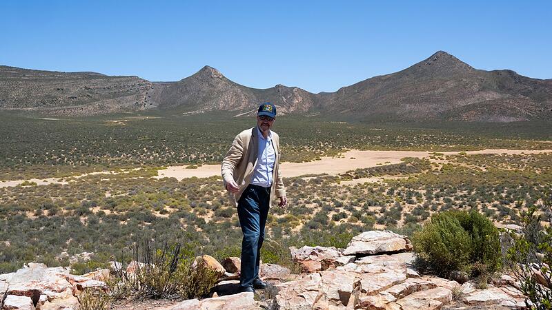 Bayerns Ministerpr&auml;sident S&ouml;der in S&uuml;dafrika