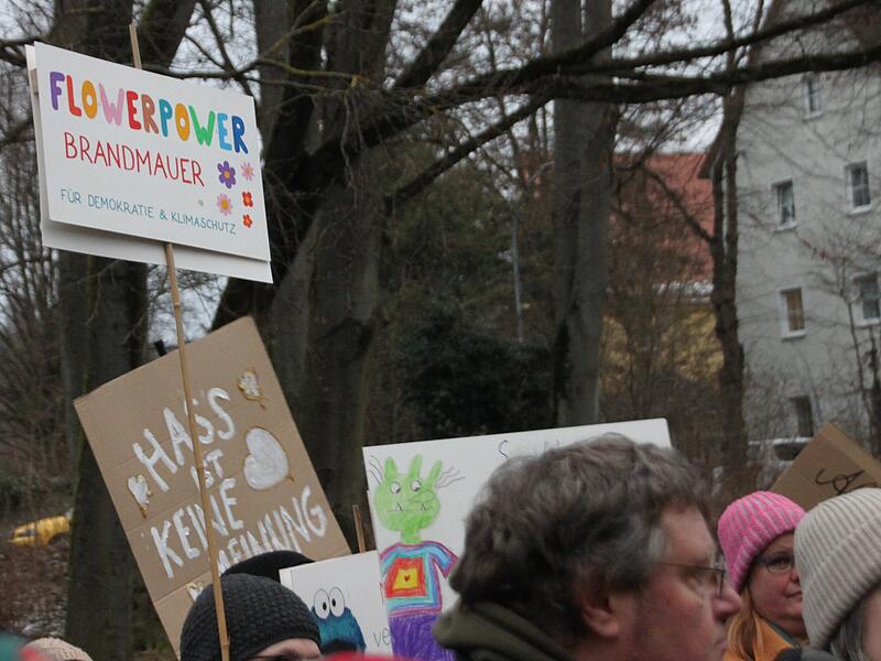 Demo Forchheim 14. Februar 2025