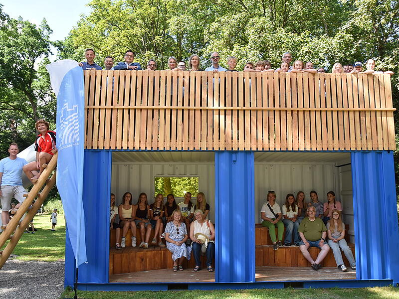 Viel Platz f&uuml;r Kinder und Junggebliebene.