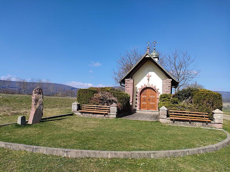 Die Wendelinuskapelle steht zwischen Premich und Stangenroth.Wendelinuskapelle Die Wendelinuskapelle steht zwischen Premich und Stangenroth.