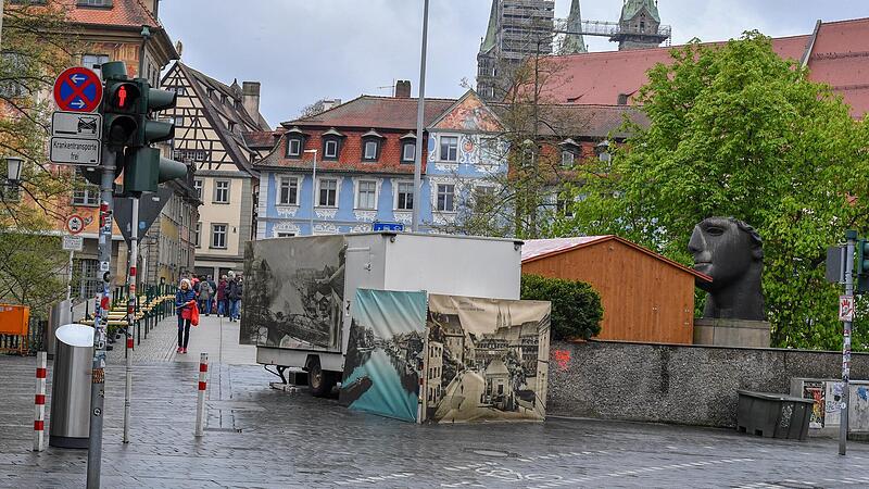 Schon bevor die Gastro-Buden auf der Unteren Br&uuml;cke waren, sei es hier alles andere als sch&ouml;n gewesen, findet Denkmalpfleger Professor Manfred F. Fischer.